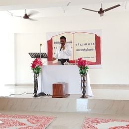 Kaniyakulam Church of Christ - Preacher Eddy Joel