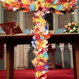 Easter at Holy Trinity - Resurrection Cross