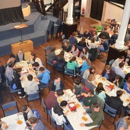 St Andrew's student lunch on Sunday