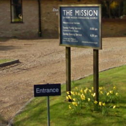 Danbury Mission church sign