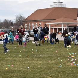 2018 Easter egg hunt