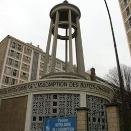 Notre-dame De L'assomption Des Buttes-chaumont, Paris, Ile-de-France, France