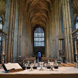 Inside Canterbury Cathedral