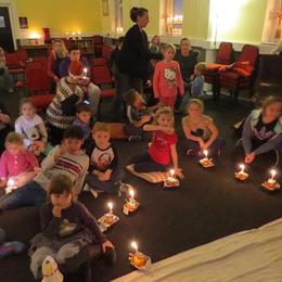 Messy Christingle 2015