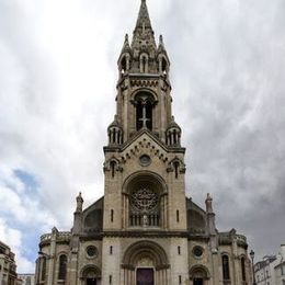 Notre-dame De La Croix, Paris, Ile-de-France, France