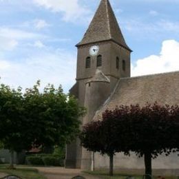 Bragny Eglise Saint Andre, Bragny Sur Saone, Bourgogne, France