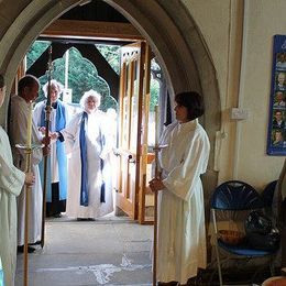 Ordination or our curate, Peter Godden at Holy Trinity