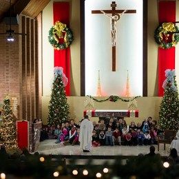 Christmas Mass at Assumption Catholic Church