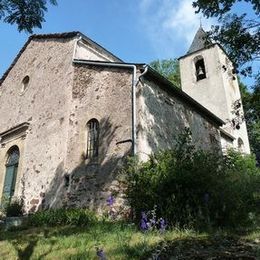 Notre Dame De L'assomption A Le Bousquet, Severac Le Chateau, Midi-Pyrenees, France