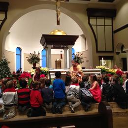 5pm Children's Christmas Eve Mass 2012