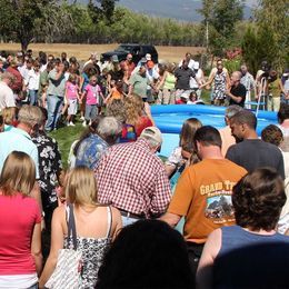 Outdoor baptism