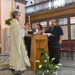 Baptism at St. Mary's