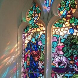 Stain glass window