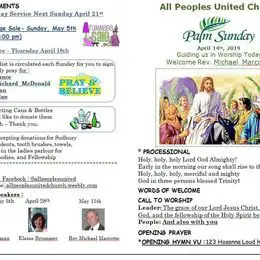 Easter Bulletin