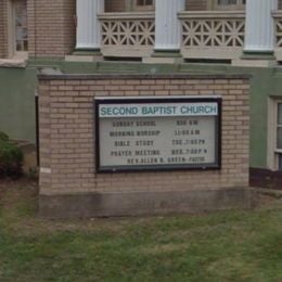 Second Baptist Church sign