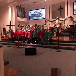 Childcare Ministry’s Christmas program 2021