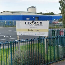 Legacy Church Walsall sign