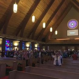 Sunday worship at Aldersgate UMC