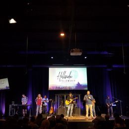 Sunday worship at Hillside Fellowship