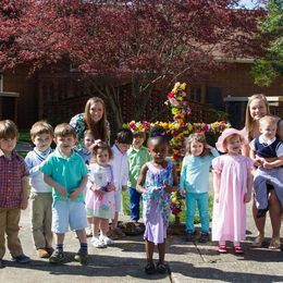 Easter Flower Cross