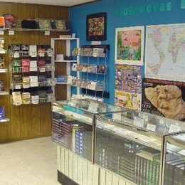 Our non-profit bookstore with Bibles, books, Godly music CDs, Lighthouse shirts, bumper stickers and more