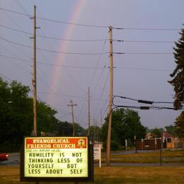 Barberton Friends Church sign