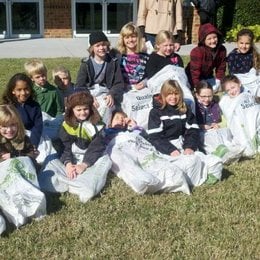 Sack Race - Harvest Party 2011