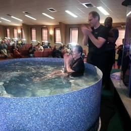 Celebrating Water Baptisms