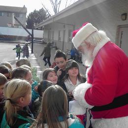 Santa at St. Matthew's