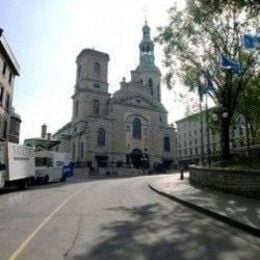 Basilique Cath, Quebec, Quebec, Canada