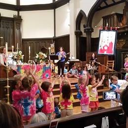 VBS closing service at St. Andrew's