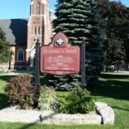 Saint James' Anglican Church, Orillia, Ontario, Canada