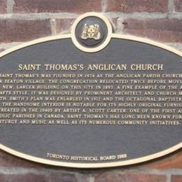 Saint Thomas's Anglican Church, Toronto, Ontario, Canada