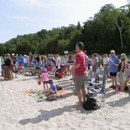 Worship on the beach