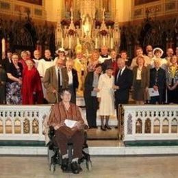 Our reception into the Catholic Church on April 15, 2012 at St Patrick's Basilica in Ottawa