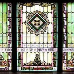 Stained glass window