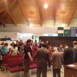 The Congregational Meeting accepting the new name of the church