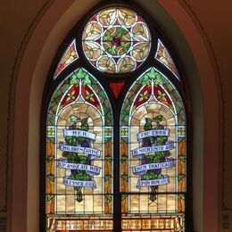 Stain glass window