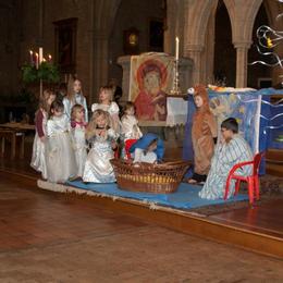 Christmas Crib Service and Secret Santa