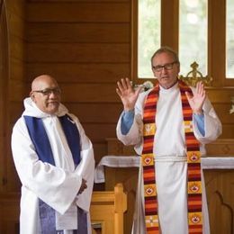 Rev John Daysh and Rev Charles Noanoa