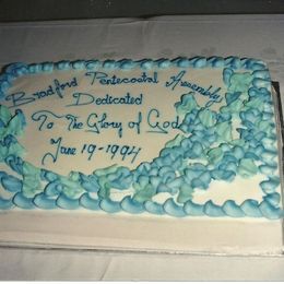 BCC dedication cake 1994