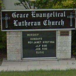 Grace Lutheran church sign