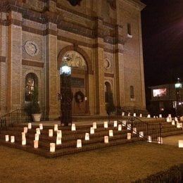 Luminary Display - New Year's Eve - 2015