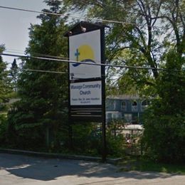 Wasaga CC church sign