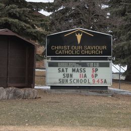 Christ Our Saviour Church sign