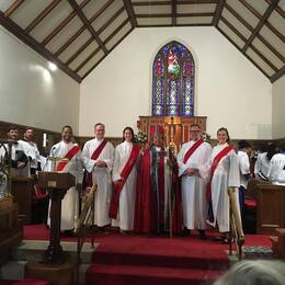 New deacons including Dale and Emma