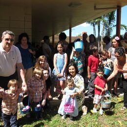 Easter Eucharist and Egg Hunt 2012