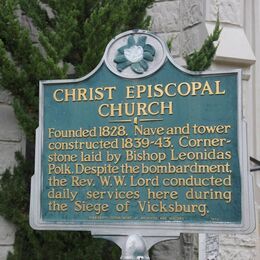 Christ Church Historical Marker