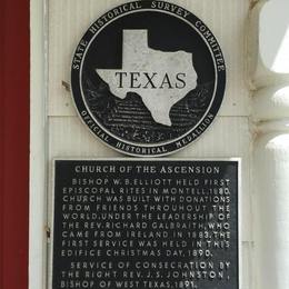 Montell Church of the Ascension Texas Historical Landmark