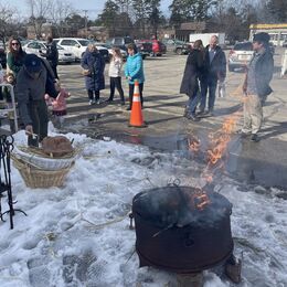 February 11, 2024 Burning of the Palms